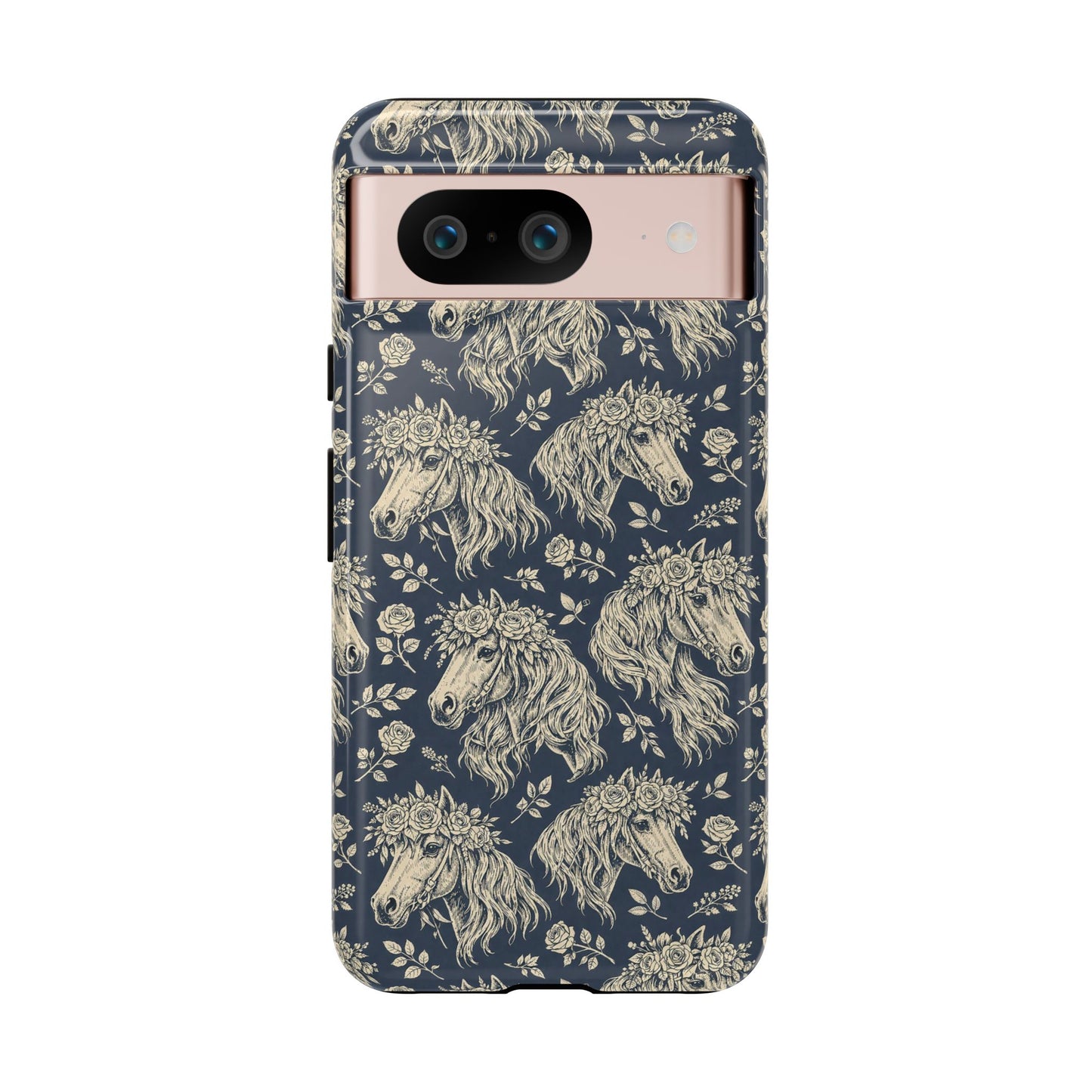 Floral Horses Tough Case