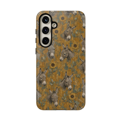Donkey Sunflower Tough Case