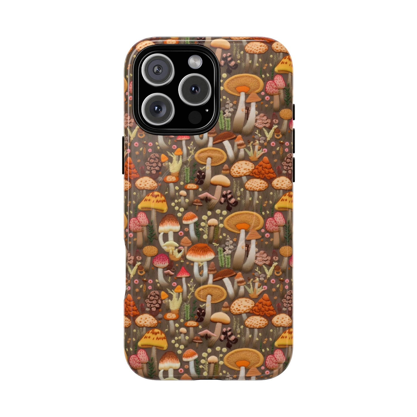 Orange Mushroom Magnetic Case