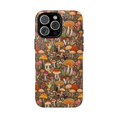 Orange Mushroom Magnetic Case