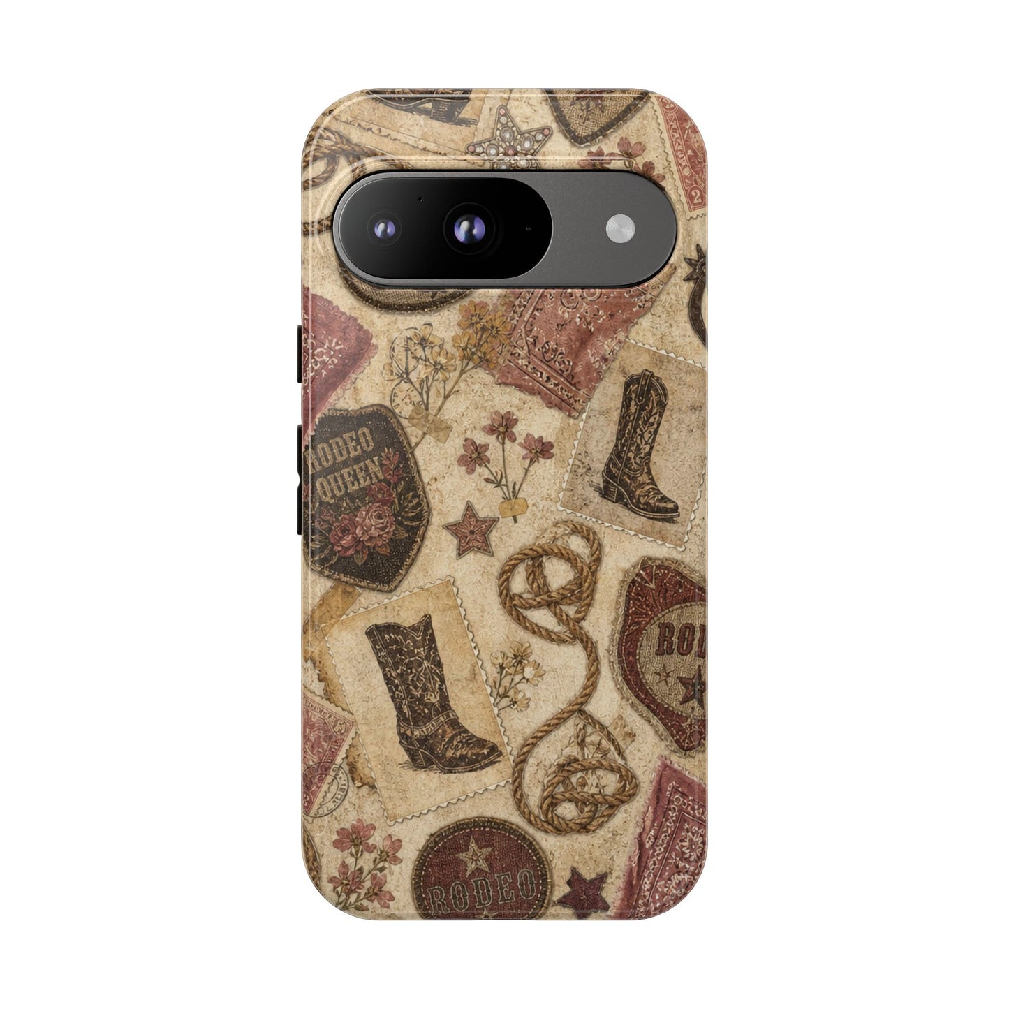 Cowgirl Collage Tough Case