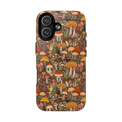 Orange Mushroom Magnetic Case