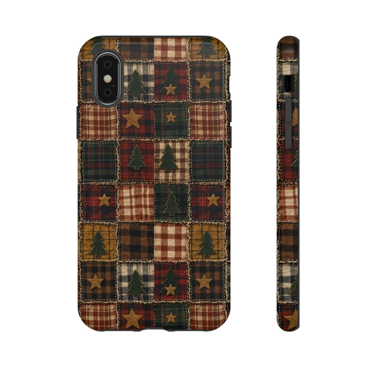 Christmas Rag Quilt Tough Case