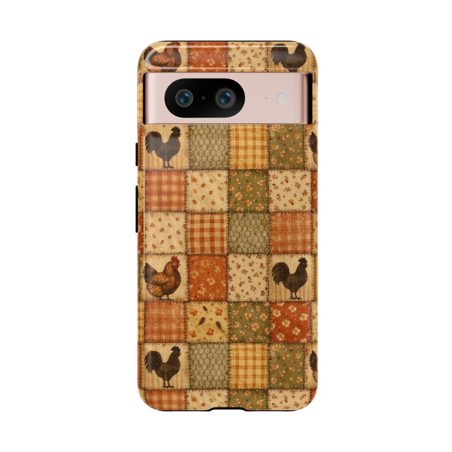 Chickens Patchwork Tough Case