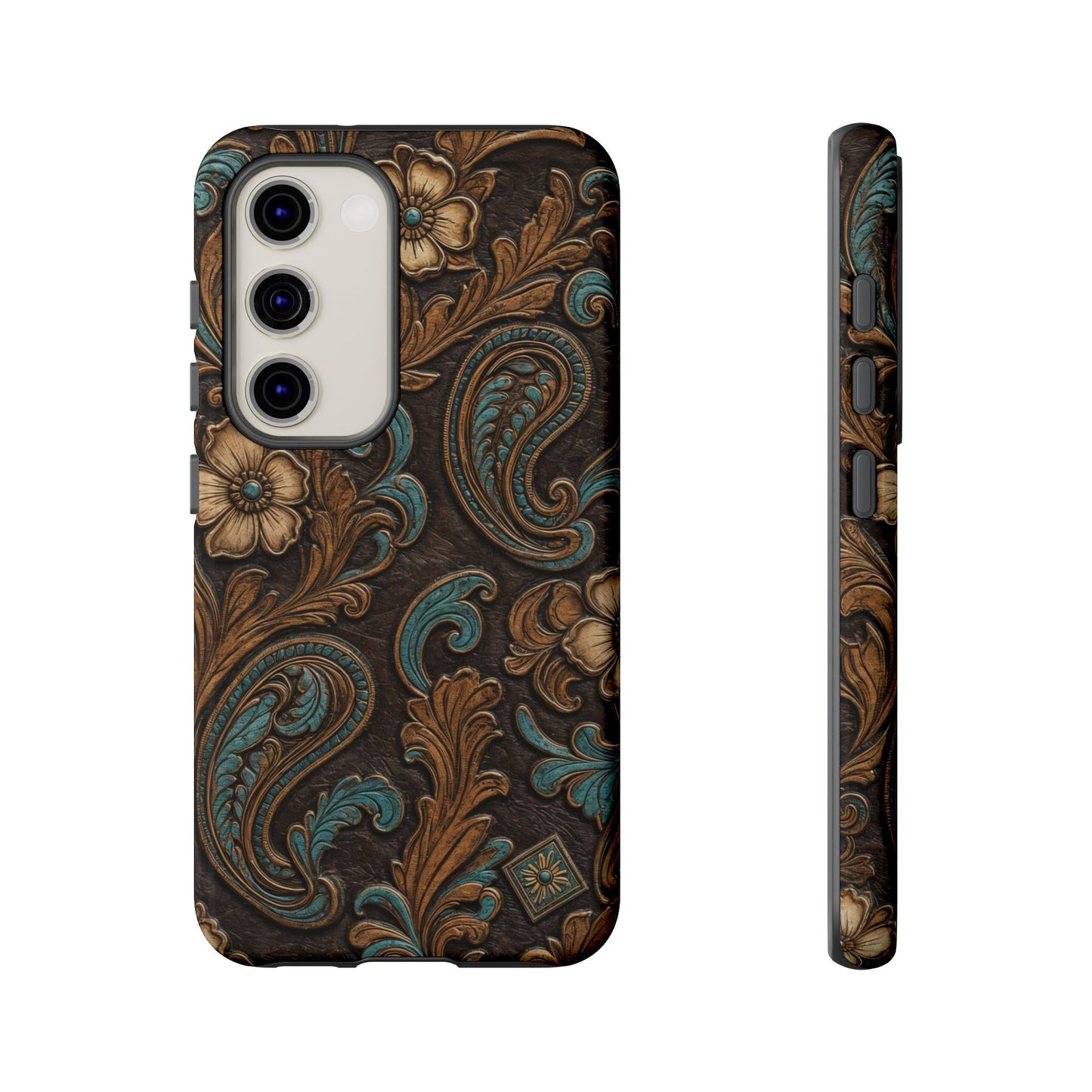 Tooled Paisley Tough Case