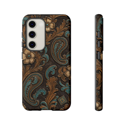 Tooled Paisley Tough Case