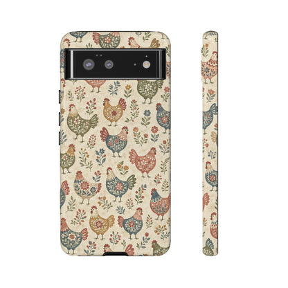 Calico Hens Tough Case