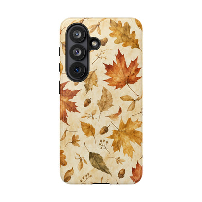 Golden Leaves Tough Case