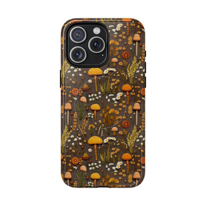 Brown Mushroom Magnetic Case