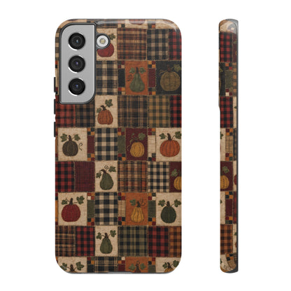Plaid Pumpkin Tough Case