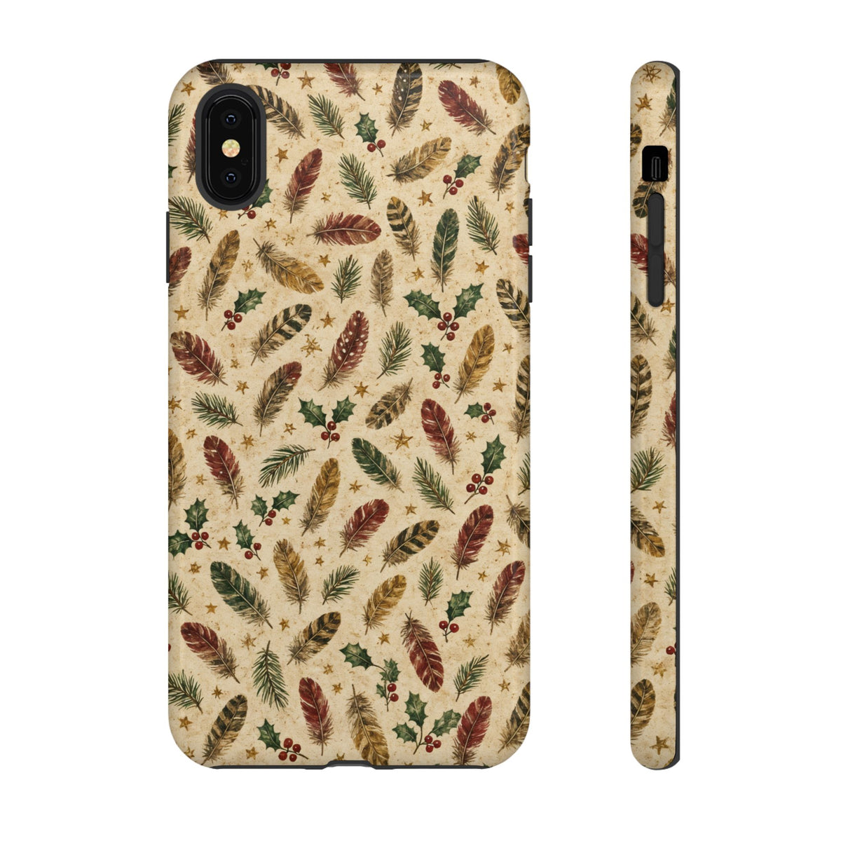 Christmas Feathers Tough Case