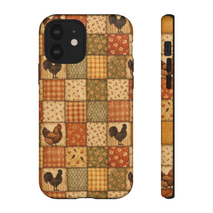 Chickens Patchwork Tough Case
