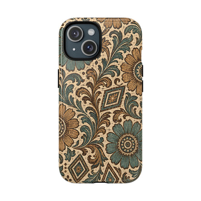 Vintage Floral Magnetic Case