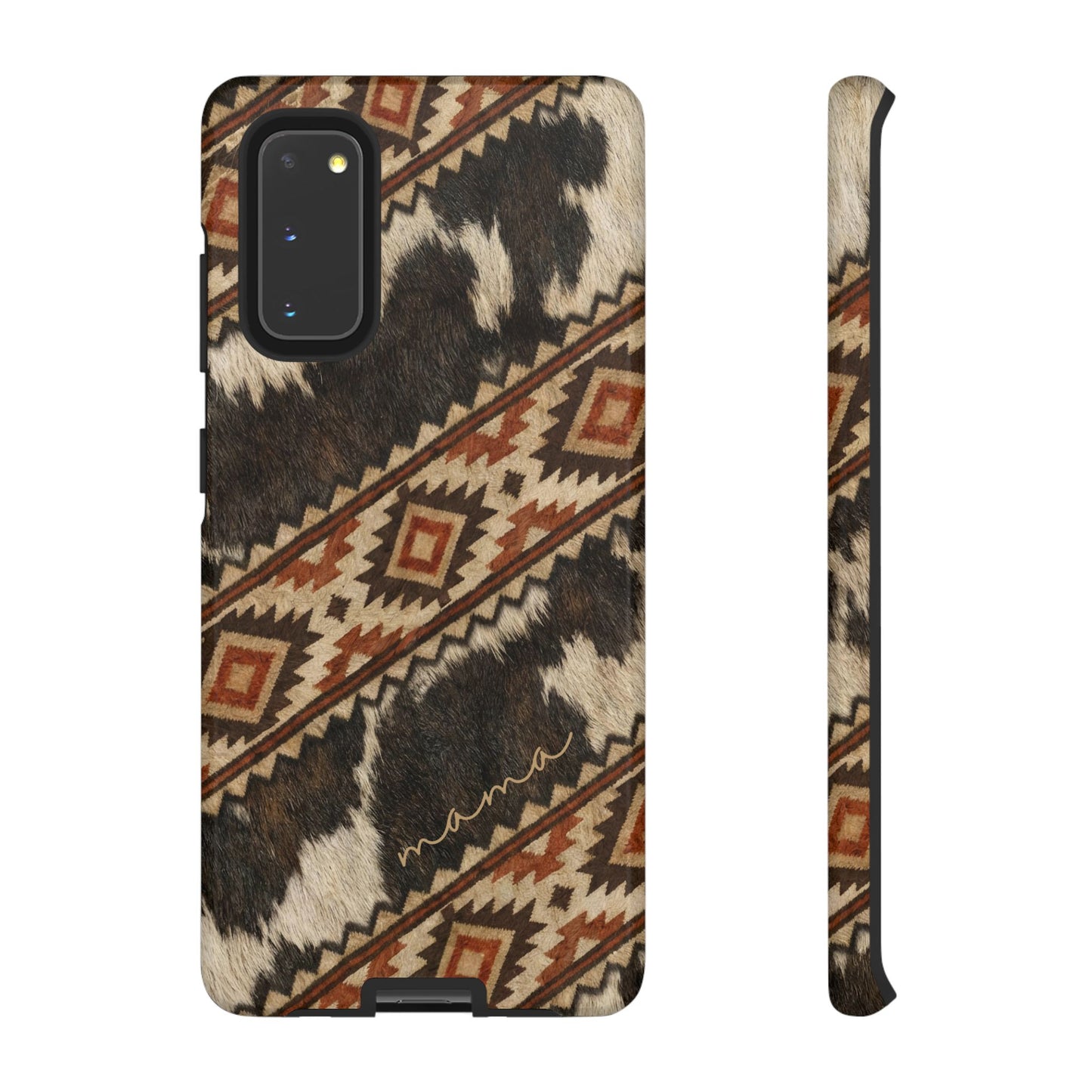 Cowhide Aztec Mama Tough Case