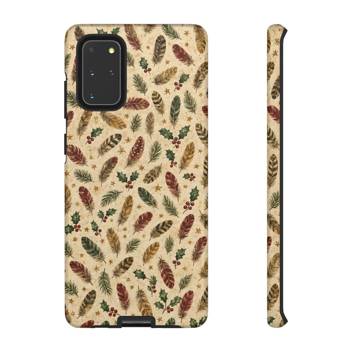 Christmas Feathers Tough Case