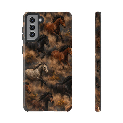 Running Horses Tough Case