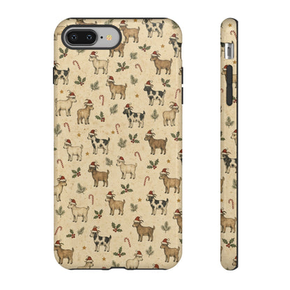 Santa Goats Tough Case