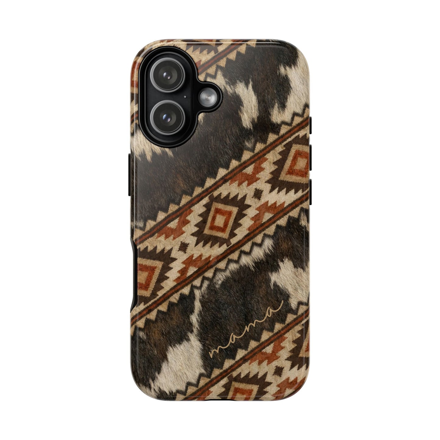 Cowhide Aztec Mama Tough Case