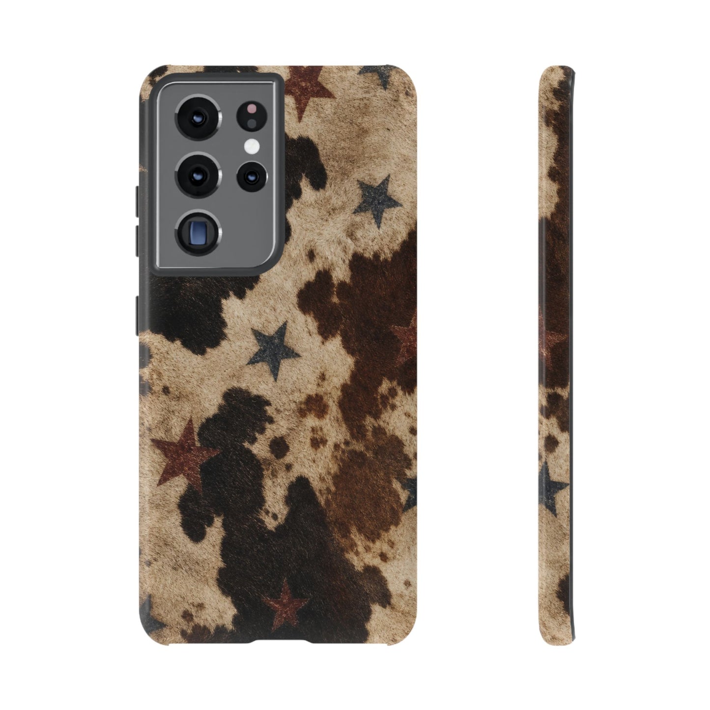 Stars And Cowhide Tough Case