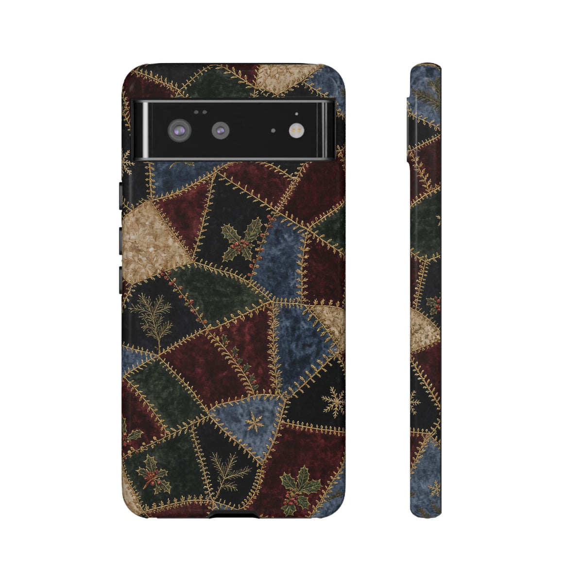 Winter Crazy Quilt Tough Case