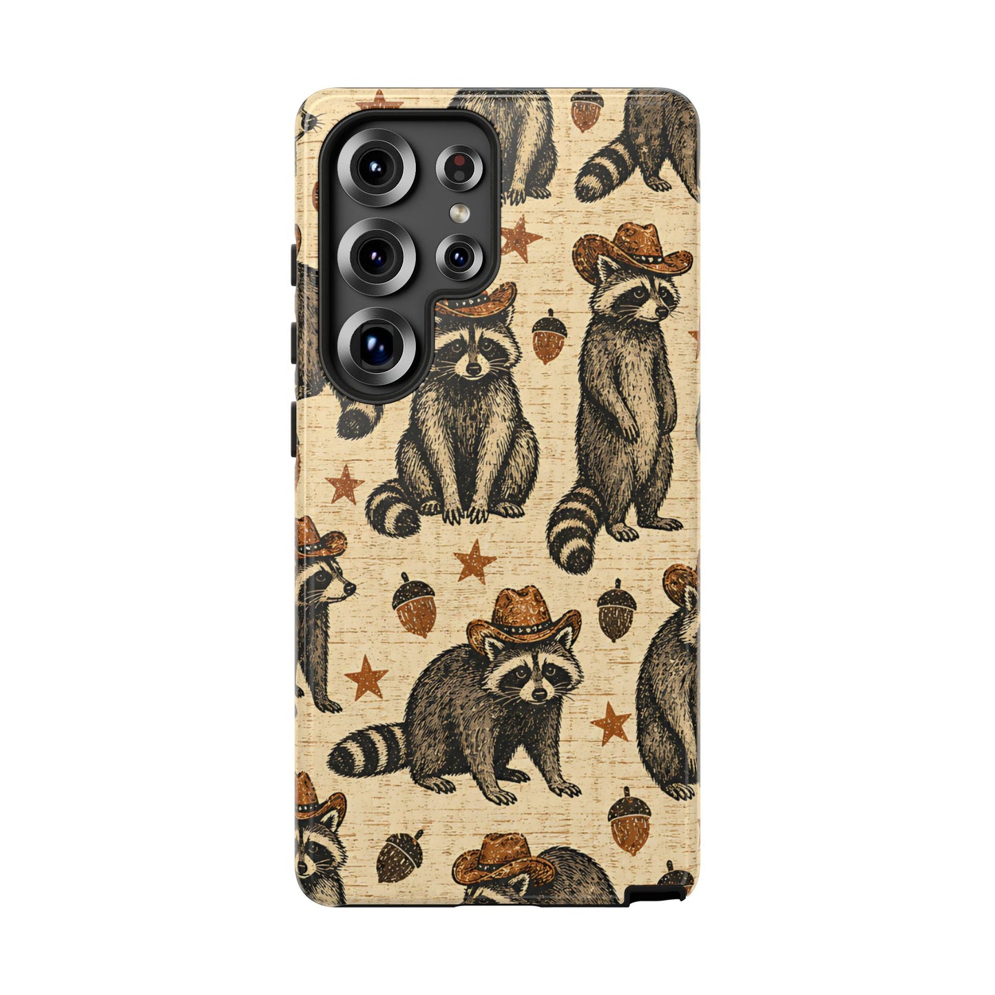 Retro Raccoon Tough Case