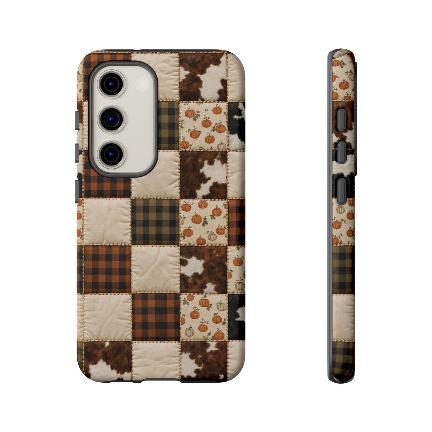 Cowhide Pumpkin Tough Case