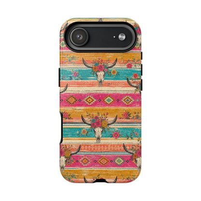 Serape Skull Tough Case