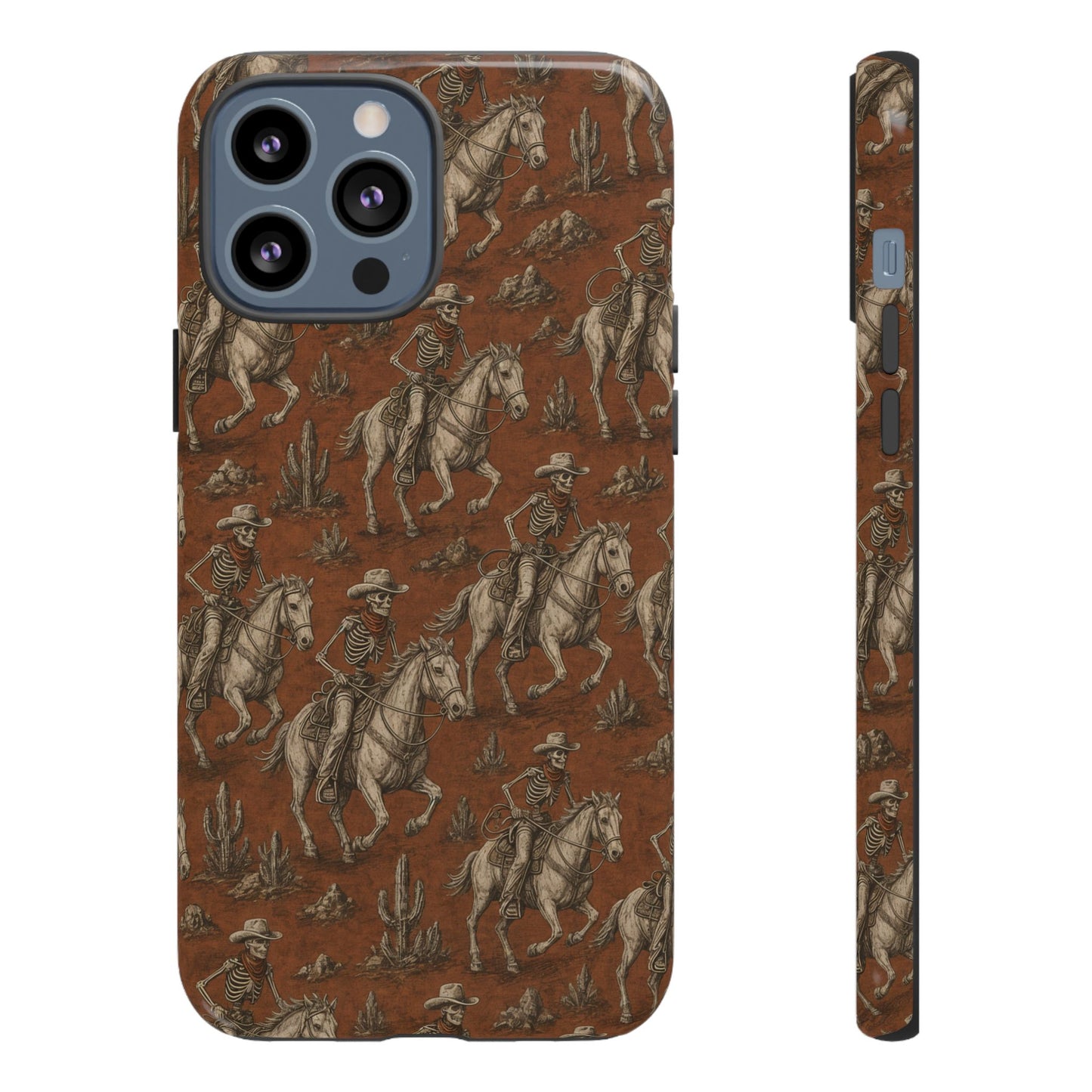 Skeleton Cowboy Ride Tough Case