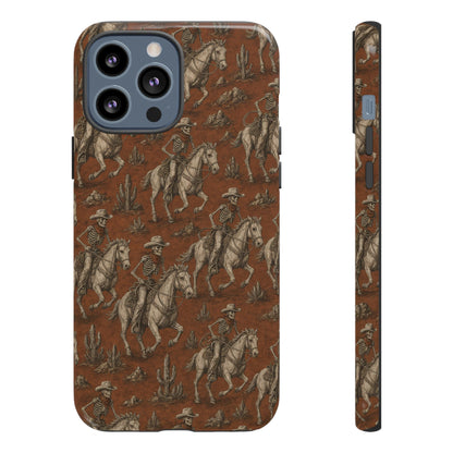 Skeleton Cowboy Ride Tough Case