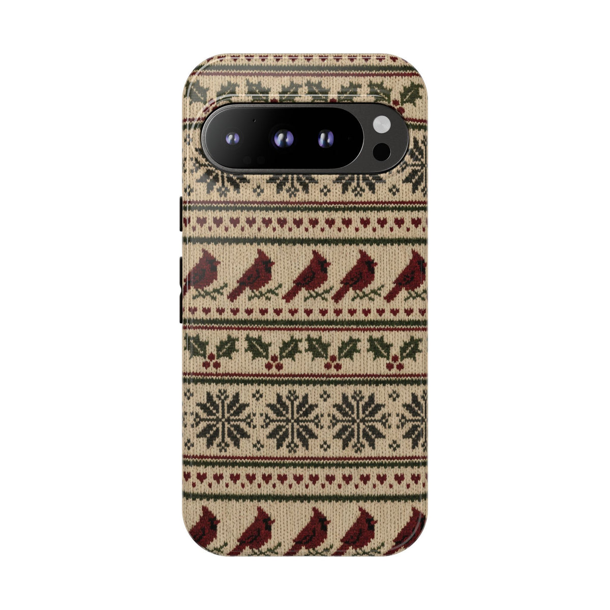 Fair Isle Cardinals Tough Case