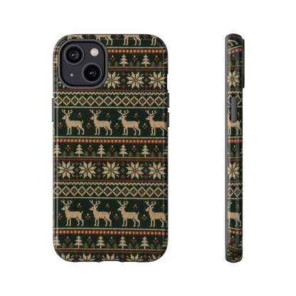 Fair Isle Deer Tough Case