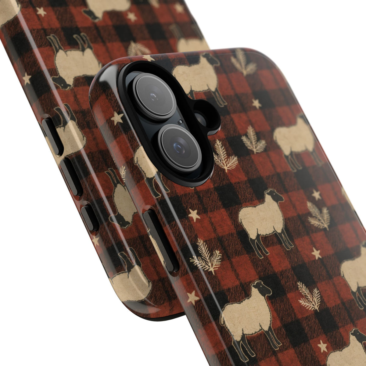 Plaid Sheep Tough Case