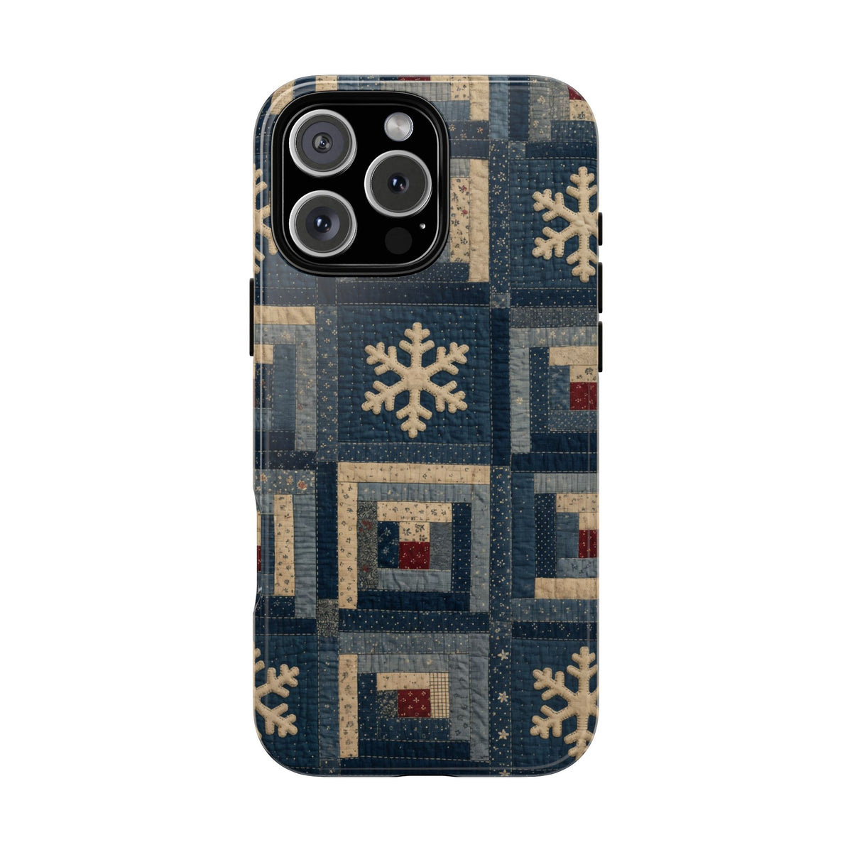 Snowflake Quilt Tough Case