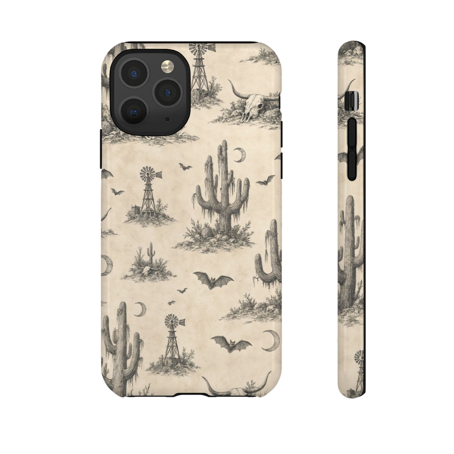 Spooky Desert Toile Tough Case