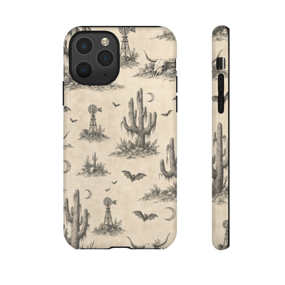 Spooky Desert Toile Tough Case