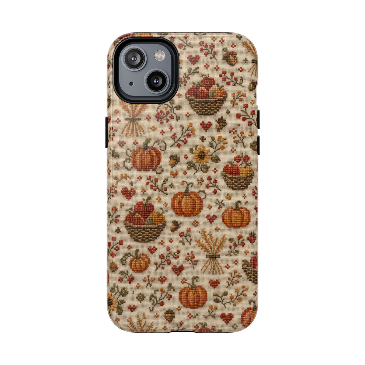 Pumpkin Stitch Magnetic Case