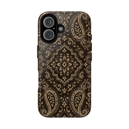 Chocolate Paisley Magnetic Case