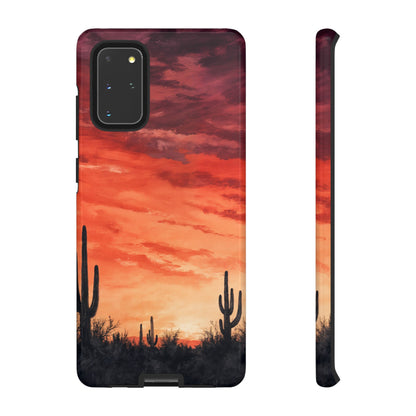 Desert Sunset Swaths Tough Case