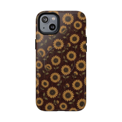 Autumn Sunflowers Magnetic Case