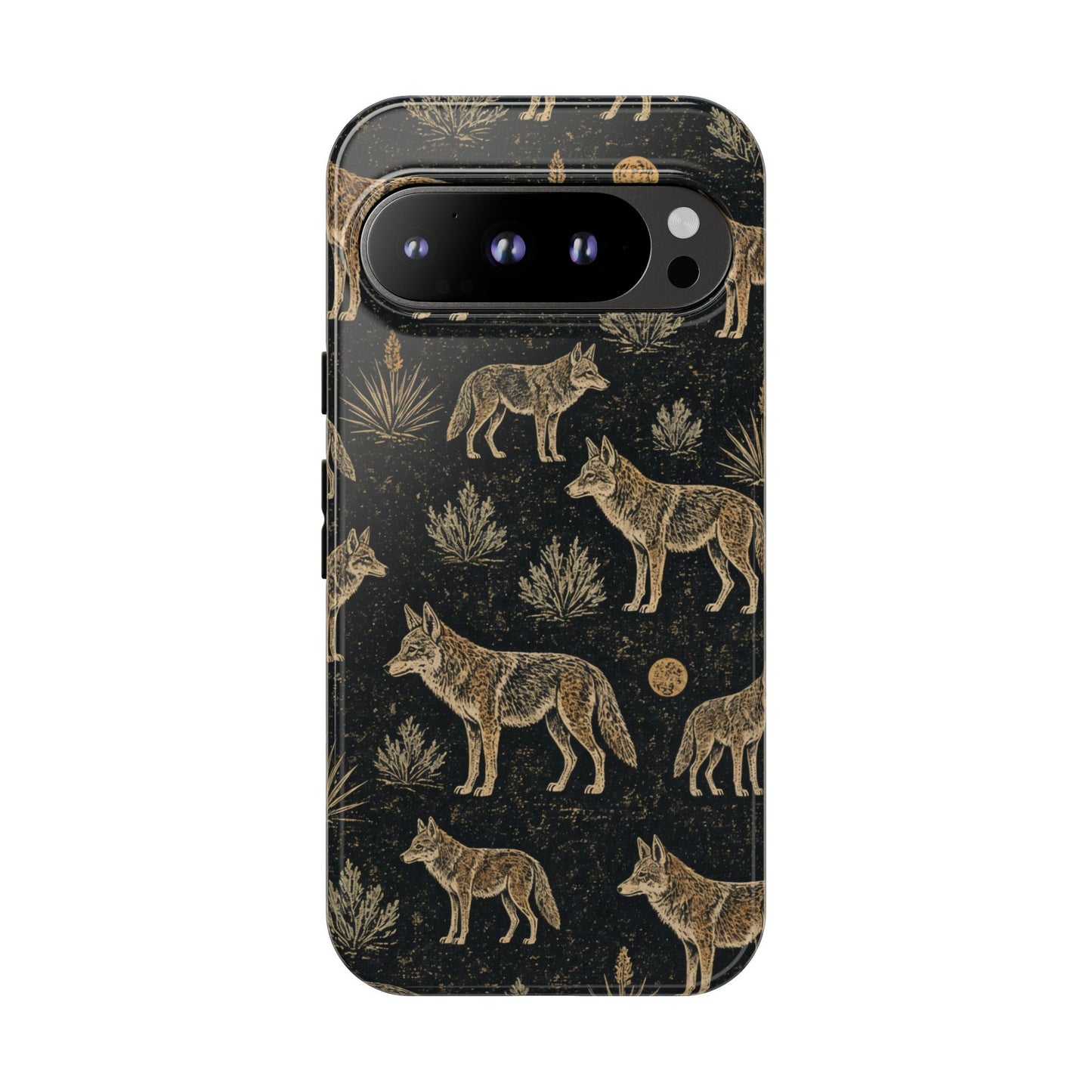 Moonlit Coyote Tough Case