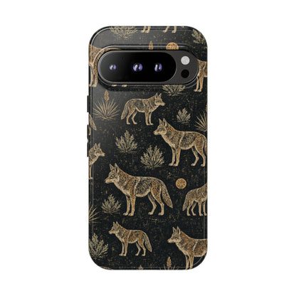 Moonlit Coyote Tough Case