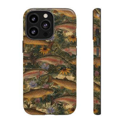 Floral Trout Tough Case