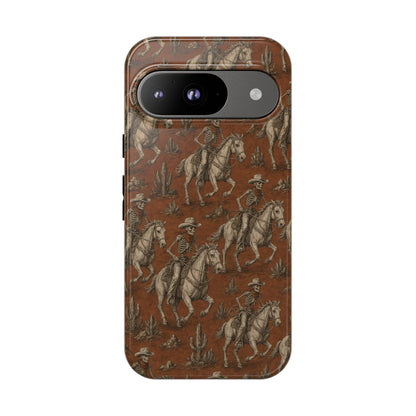 Skeleton Cowboy Ride Tough Case