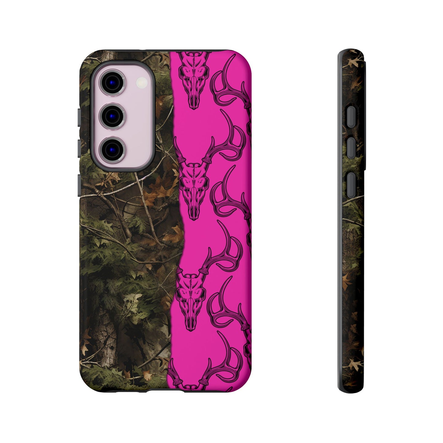 Camo Deer Skulls Pink Tough Case