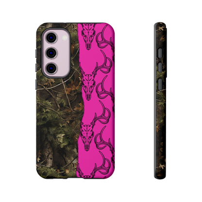 Camo Deer Skulls Pink Tough Case