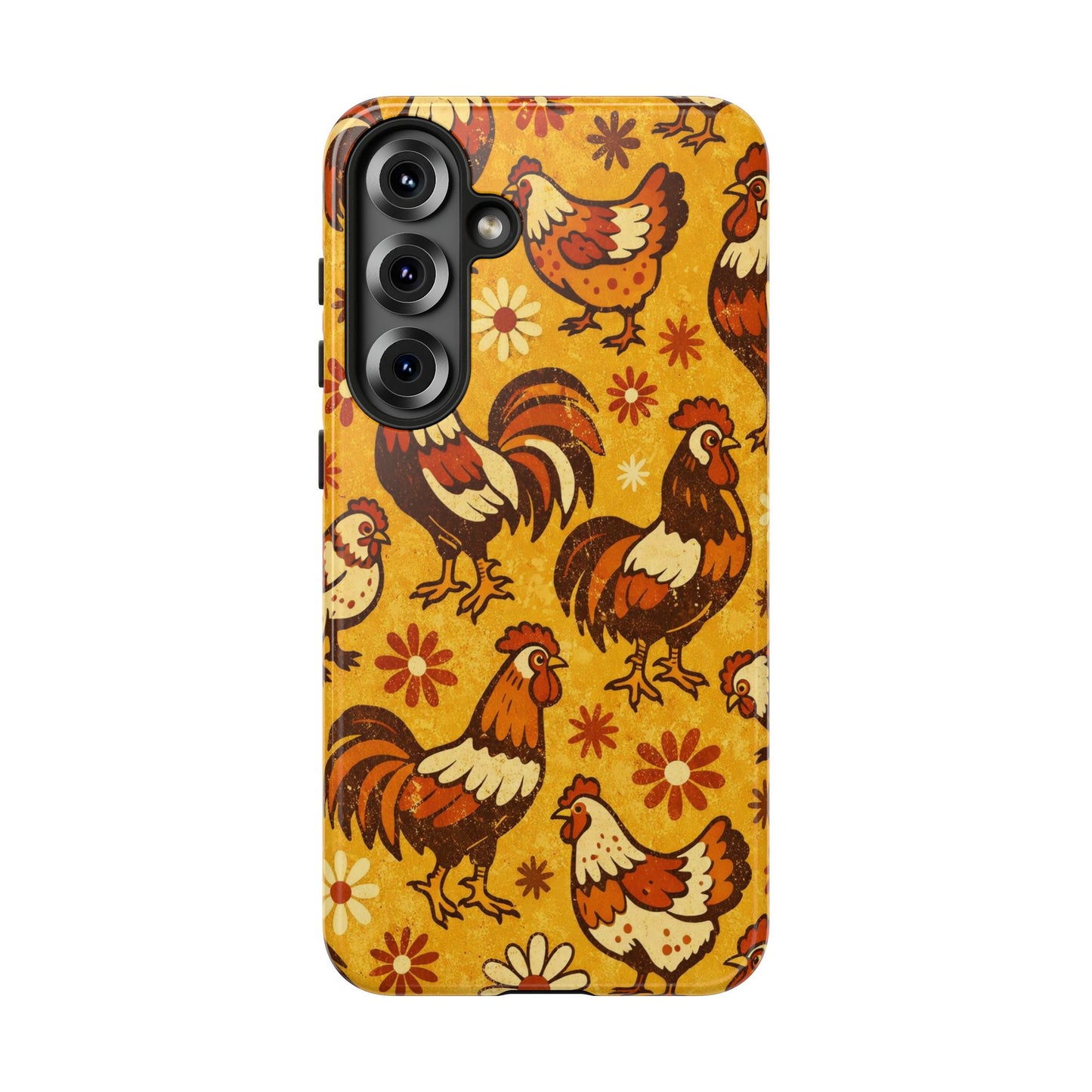 Retro Chickens Tough Case