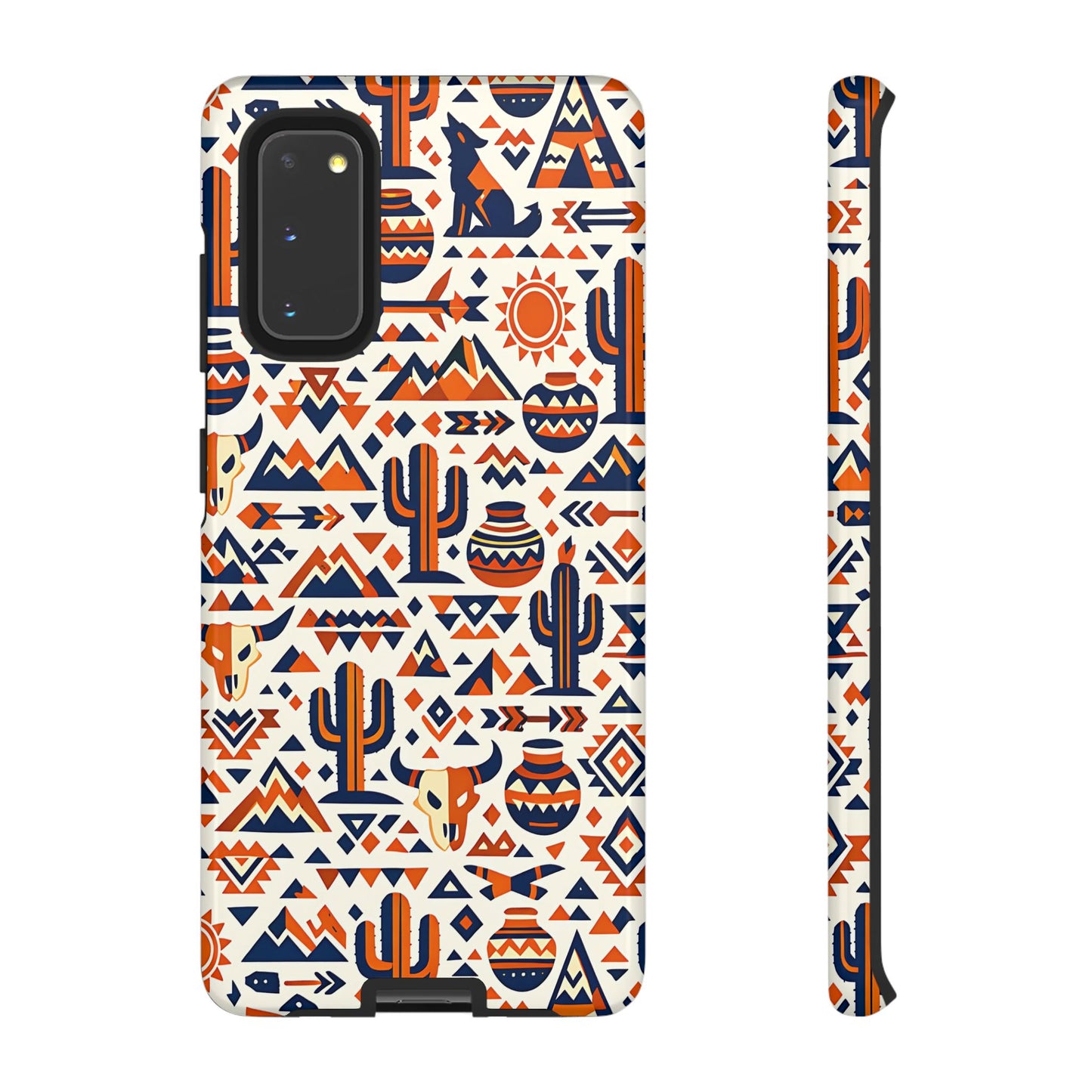Southwest Tribal Orange Tough Case