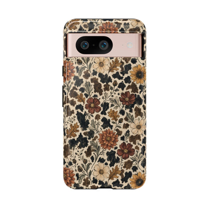 Autumn Cowhide Bloom Tough Case