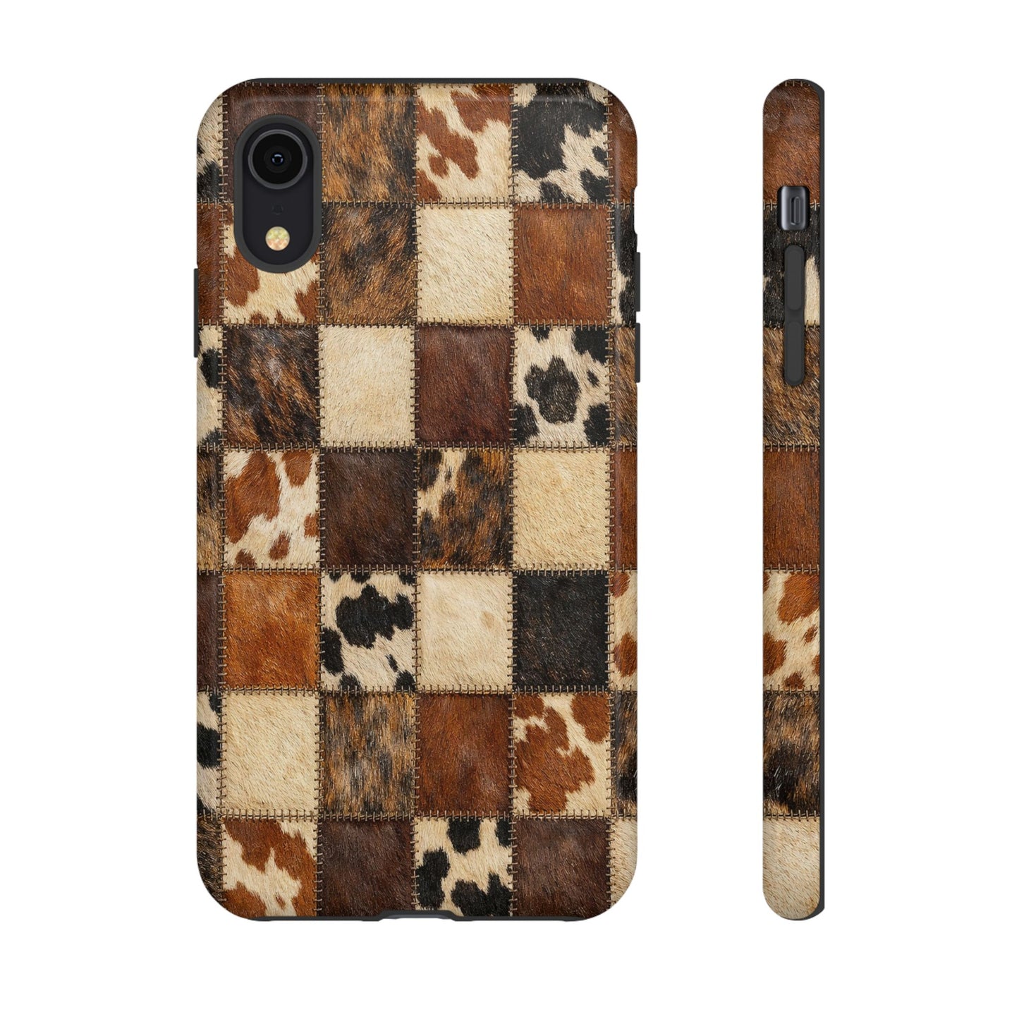 Cowhide Quilt Tough Case
