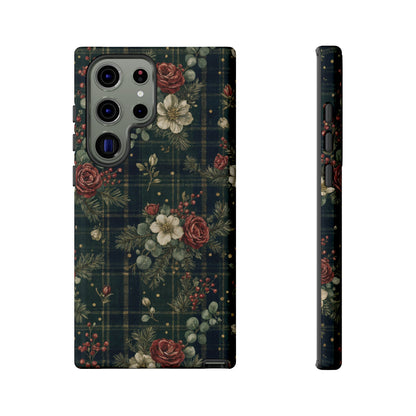 Tartan Roses Tough Case